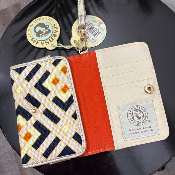 SPARTINA 449 Tassel Wristlet in Harbor Light Harbor Light - Picture 6 of 7